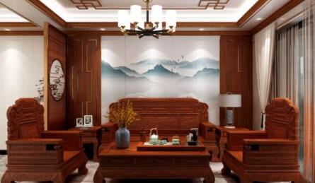 河西如何装饰中式风格客厅？